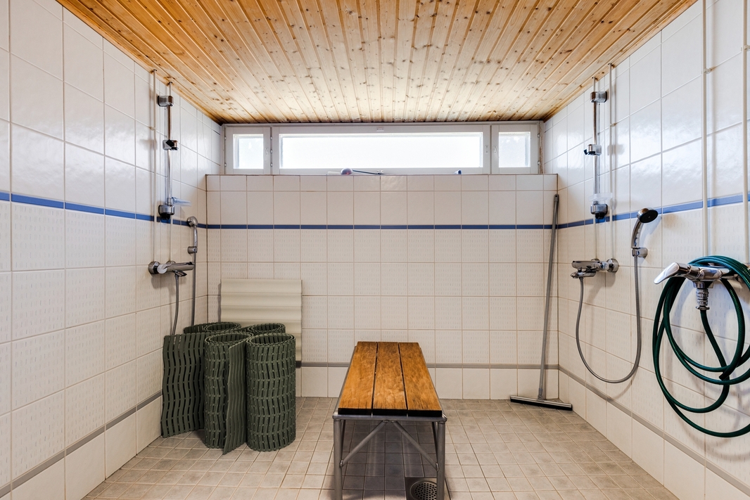 Saunaosaston pesuhuone