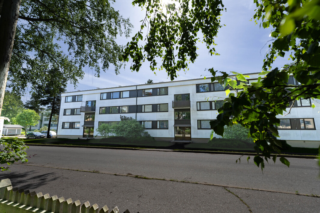 Yhtiön julkisivu 2