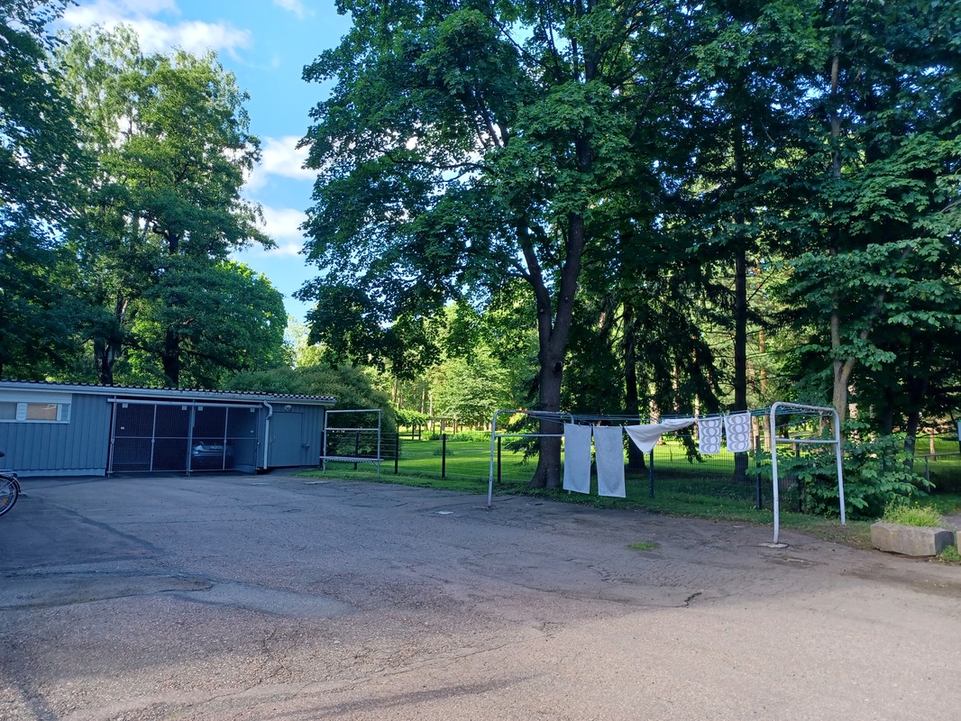 Piharakennuksessa sauna/pesutupa