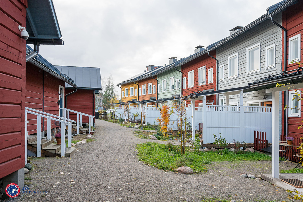 Näkymää sisäpihalta