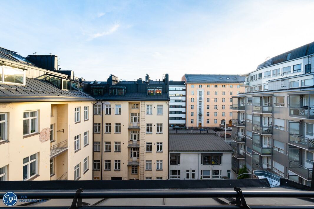 näkymää terassiparvekkeelta