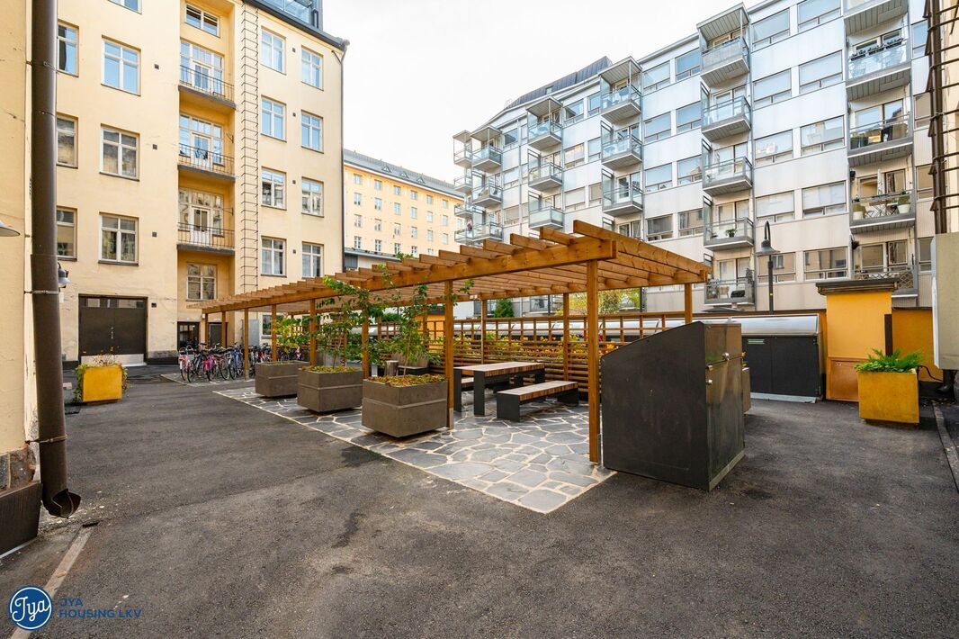 taloyhtiön sisäpiha