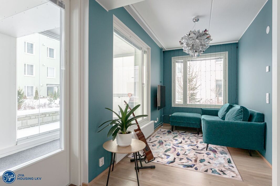 Alkovi/työhuone/ruokailutila