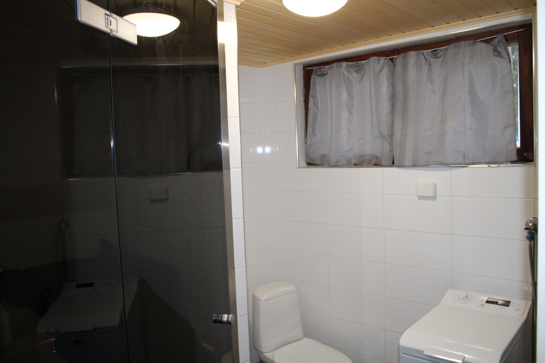 uusittu kylpyhuone/wc