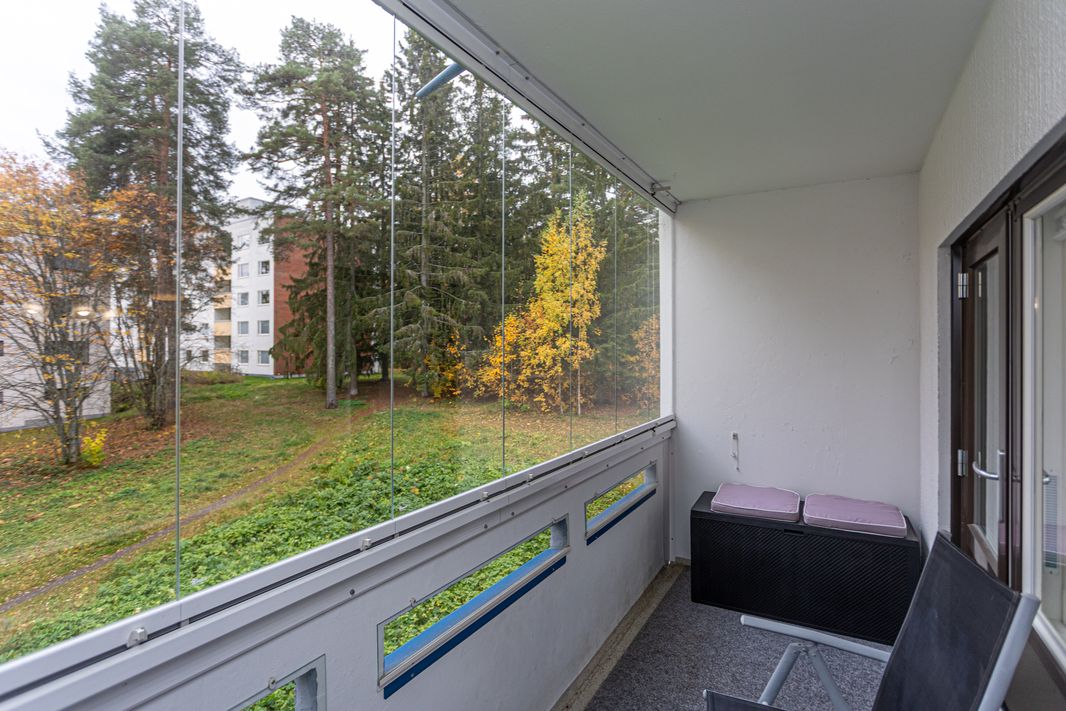 lasitettu parveke