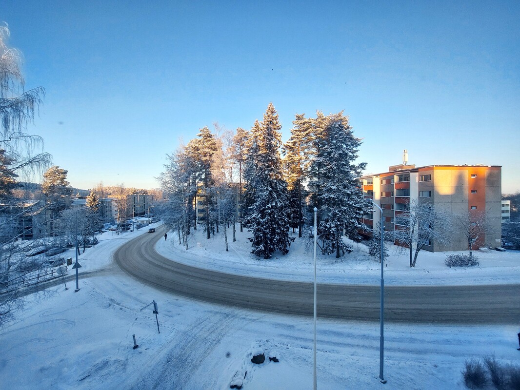 Näkymä keittiön ikkunasta