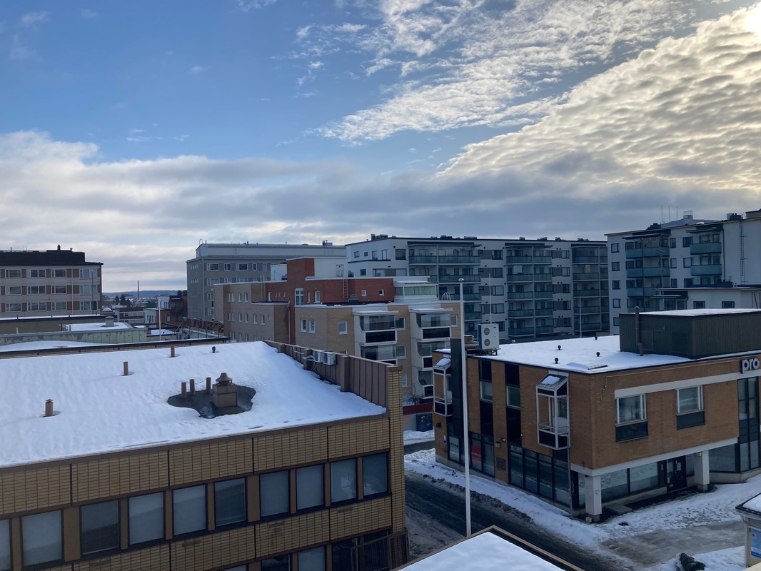 näkymä parvekkeelta