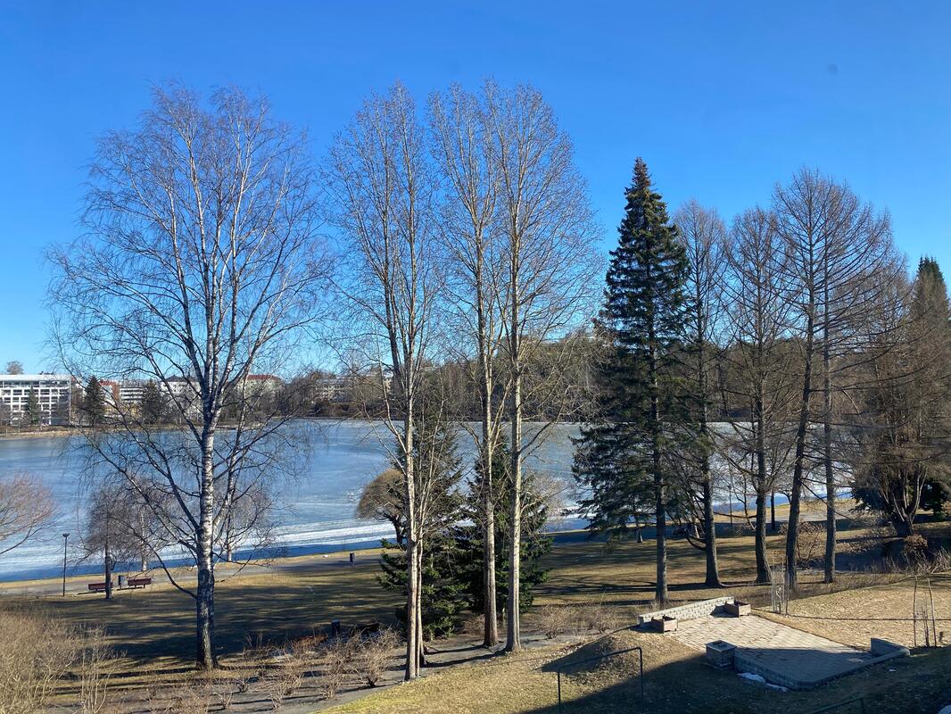 näkymä parvekkeelta