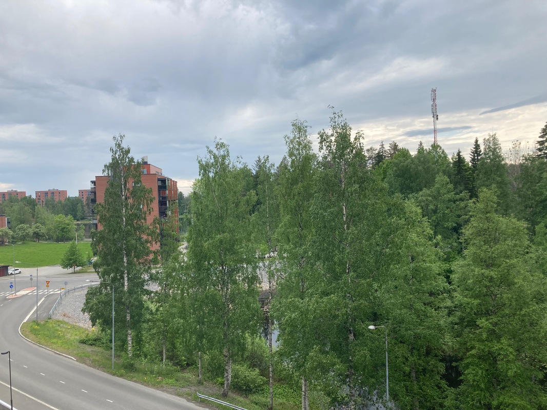 näkymä parvekkeelta