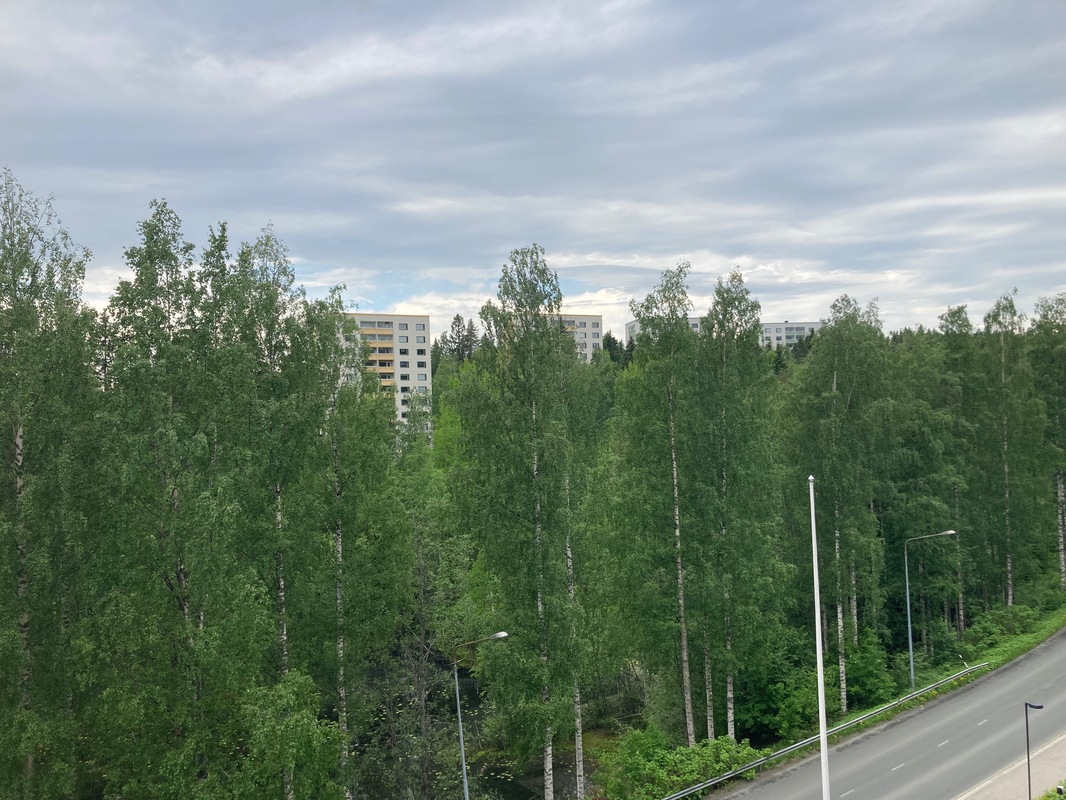 näkymä parvekkeelta