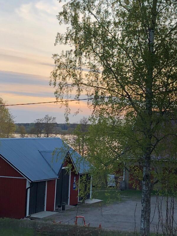 Näkymät kodin parvekkeelta Tuusulanjärvellä.