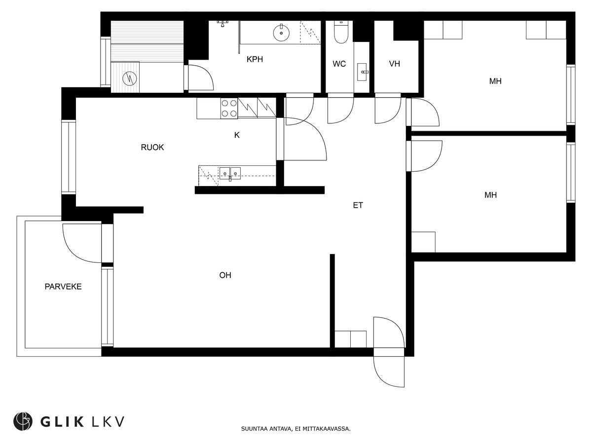 Suvantokatu 1, 33100 Tampere, Keskusta