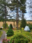 maisema keittiön ikkunasta