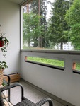 lasitettu länsiparveke