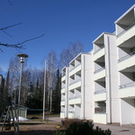 Lahden Katsastajankatu 17, piha-alue
