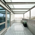 Taloyhtiön saunaosaston parveke