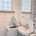 Pesukone jää asukkaan käyttöön