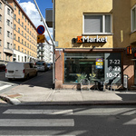 Lähikauppa K-market heti vieressä