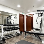 Taloyhtiössä kuntosali