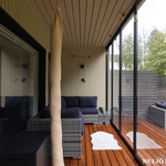 Lasitetulta terassilta