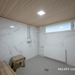 Taloyhiön saunaososaston kylpyhuone