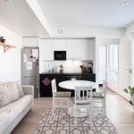 Upea ja moderni ylimmän kerroksen koti