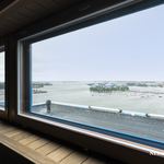 Näkymä yhtiön saunasta