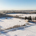 Osa tontista peltomaata