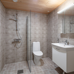 Tyylikäs kylpyhuone