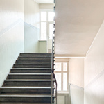 Kaunis rappukäytävä.