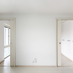 liukuovet erottelevat makuuhuoneen olohuoneesta