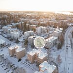 Lähin ruokakauppa tien toisella puolella, Citymarket n. 600 m.