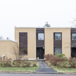 Rivitalon päätykolmio.