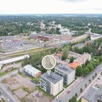 Juna n. 600 m, kauppakeskus Willa n. 1 km.