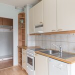 Keittiön varustukseen kuuluu astianpesukone.