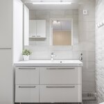 Yläkerran wc on remontoitu v. 2020.