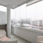 Parvekkeen Vizorin kaihtimet tuo asumismukavuutta.