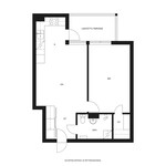 Huoneiston ikkunat on ilta-auringon suuntaan, 4. kerros.