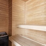 Huoneistossa on oma sauna.