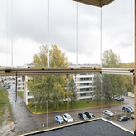 Lasitettu parveke