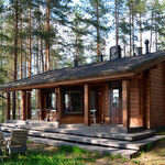 uusi sauna/ takkatupa
