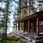 uusi sauna/takkatupa