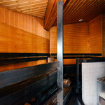 uuden saunamökin sauna