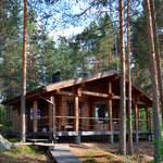 uusi sauna/takkatupa