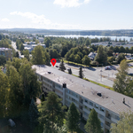 Sisäpihan puolelta