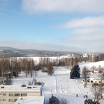 Näkymä asunnon ikkunoista