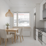 Digistailattu keittiö.