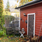 pihasauna / puuvarasto rakennus