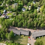 Ilmakuva Henrikintie 3-5 Pyhtää, Kirkonkylä