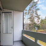 Asunnon parvekkeelta